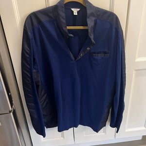 Blue Calvin Klein pullover sweatshirt